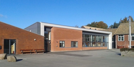 Skolegård på Bavnehøj Skole