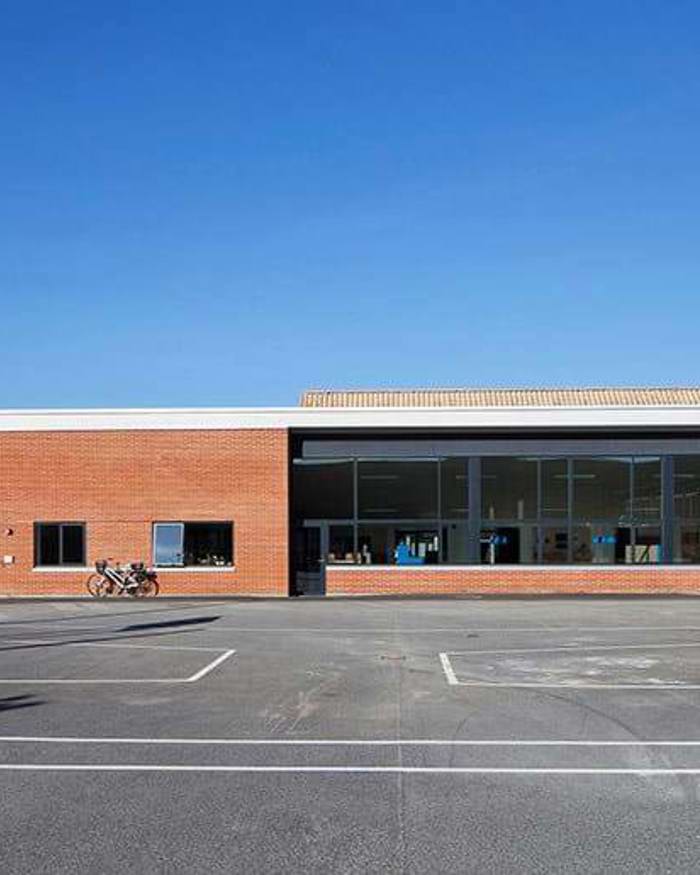 Skolegård på Bavnehøj Skole